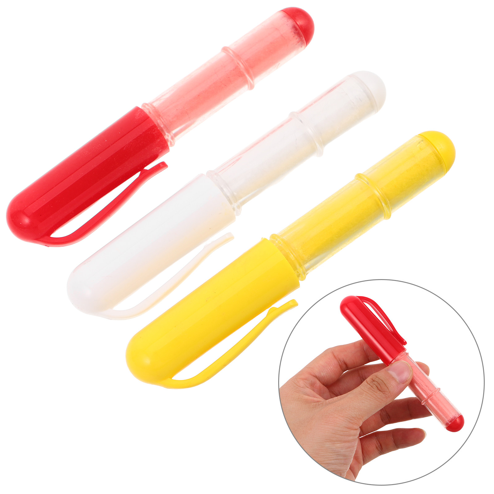 Fabric Marking Pen - 3Pcs Sewing Chalk Marker Set Refillable