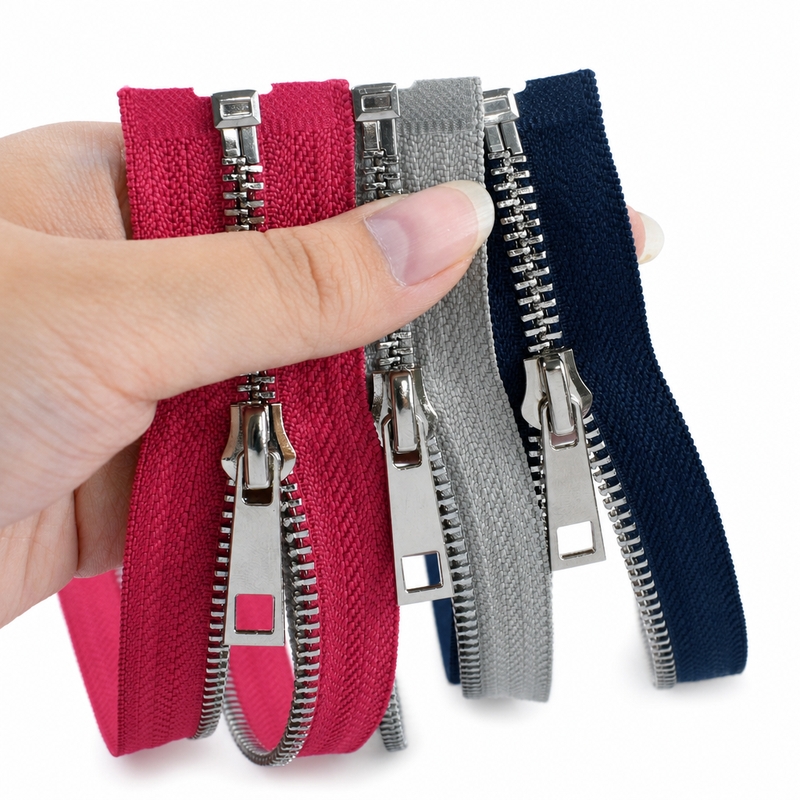 Sewing Front Zipper - 5/10Pcs 40-80Cm 5# Metal Zipper Single