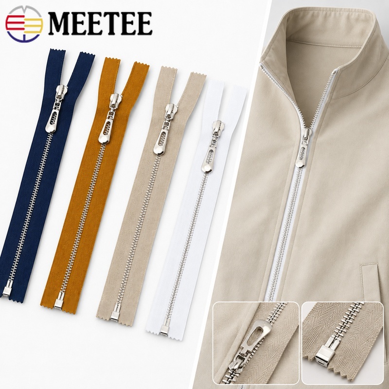 Sewing Front Zipper - 5Pcs 3# 40-70cm Metal Open-End Zipper