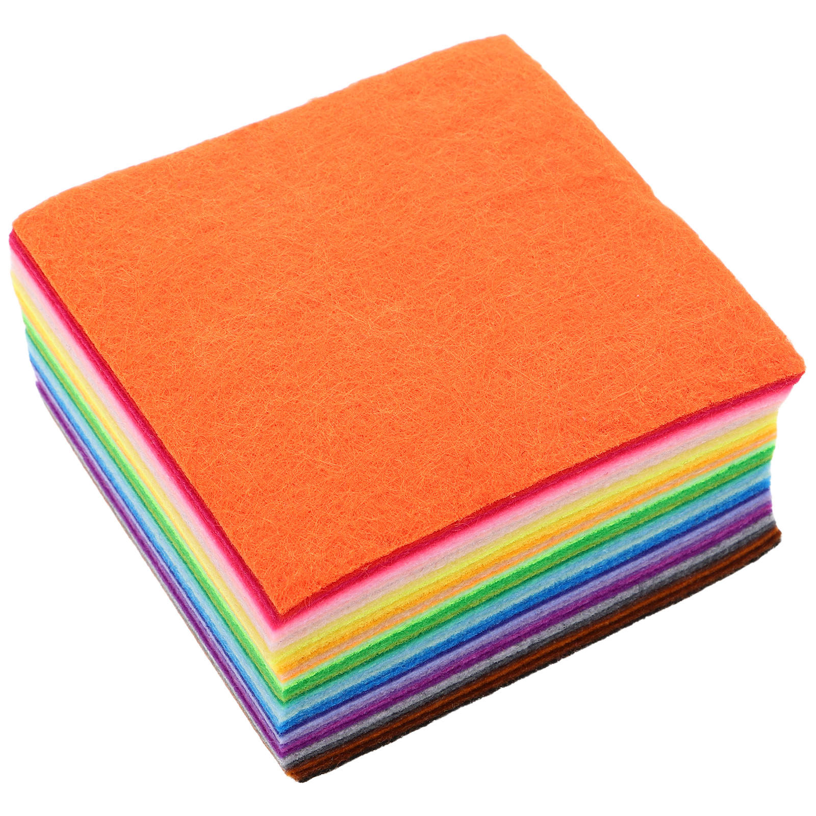 Is Sewing Textile Art - 120Pcs Assorted Felt Squares 10x10cm Kid