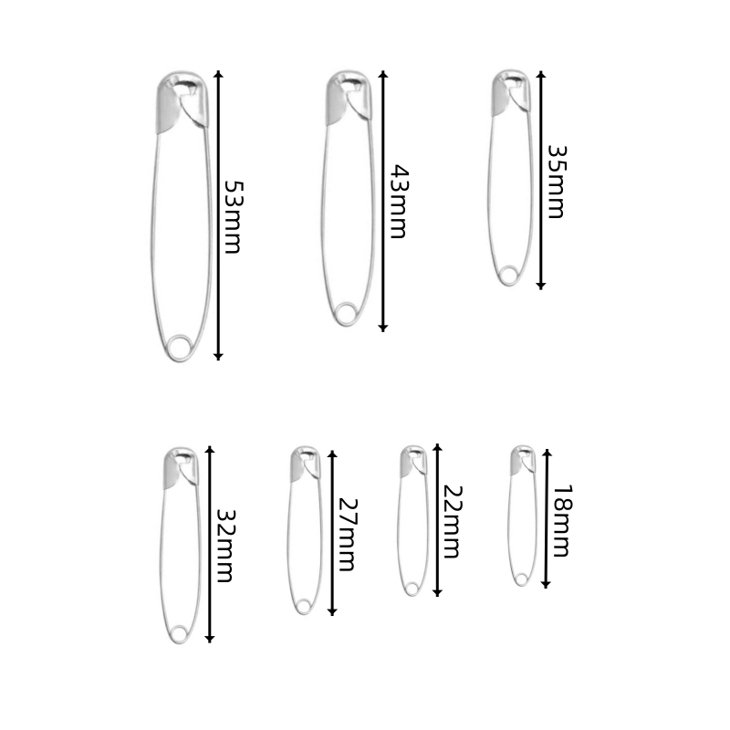 100Pcs/lot Stainless Steel Saf - Sewing Tas recension och pris