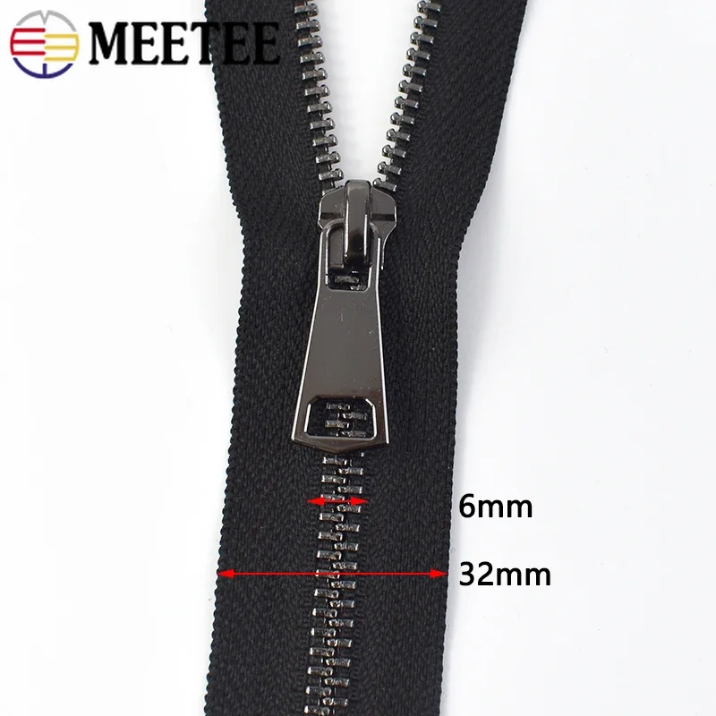 1/5Pcs 5# 50-150cm Metal Auto- - Sewing Front Zipper recension och pris