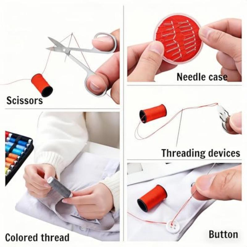 1Bag 27Pcs Sewing Kit, Multi-P - Needle Threader Tool recension och pris