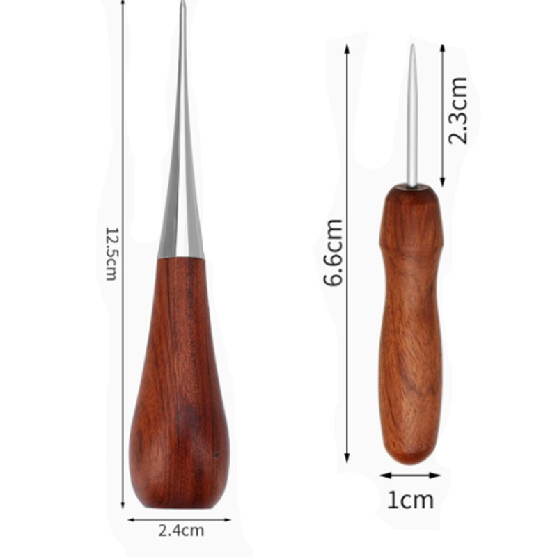 Professional Leather Wooden Ha - Textile Sewing Kit recension och pris