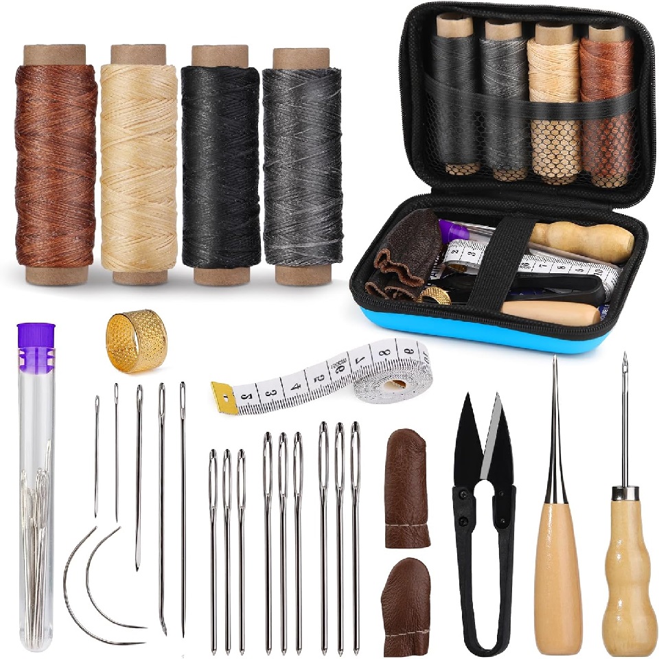 BUDDUR Leather Sewing Tools Ki - Textile Sewing Kit recension och pris