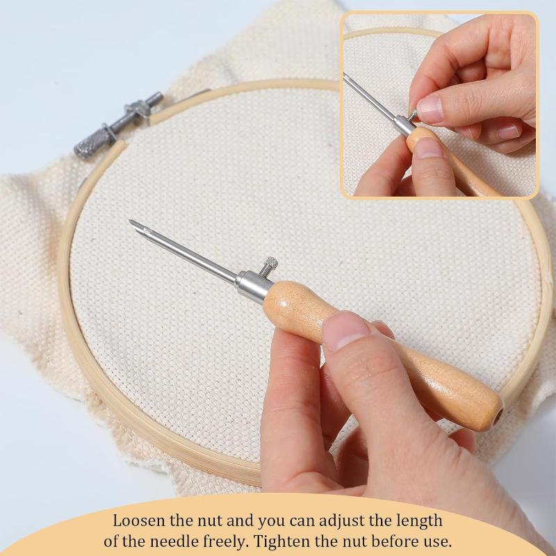 Simple Embroidery DIY Adjustab - Is Sewing Textile Art recension och pris