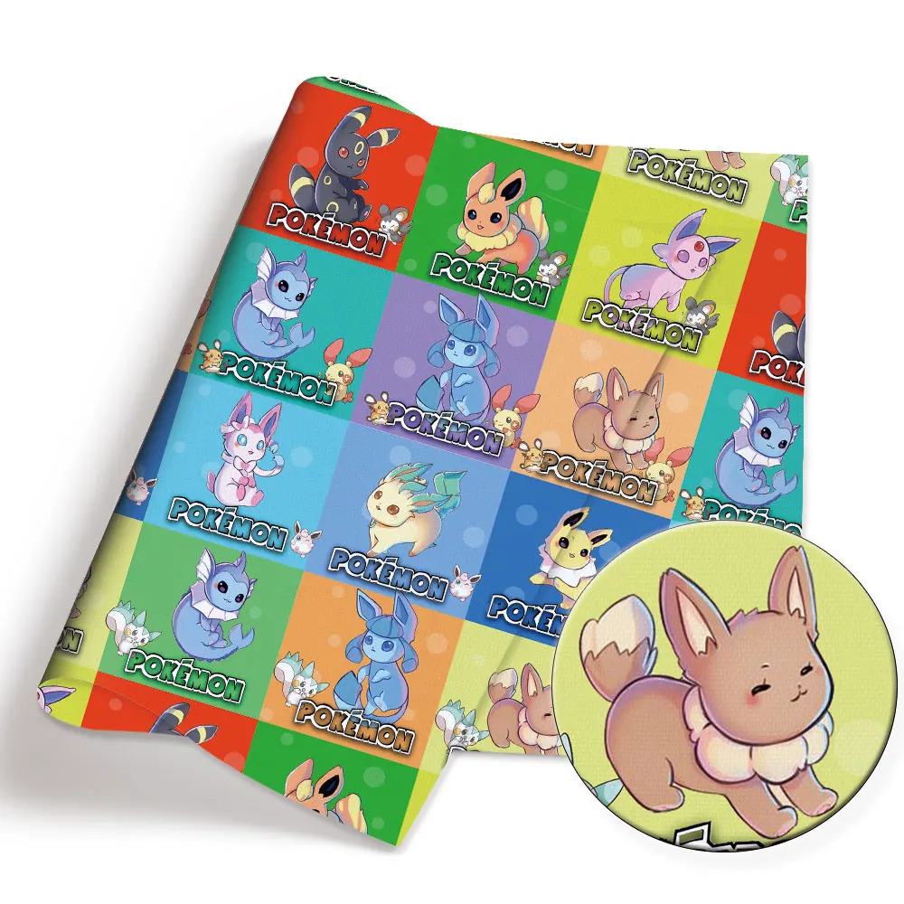 Pokemon Cartoon Fabric140*50cm - Sewing Production recension och pris