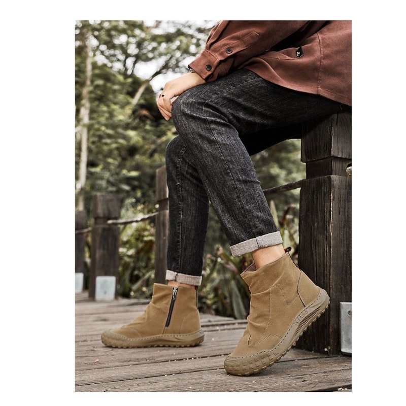 Men's High-Top Hiking Shoes fo - Sewing Nylon recension och pris