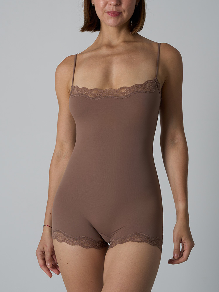 Lace Trim Romper Bodysuit – Ul - Sewing Nylon recension och pris