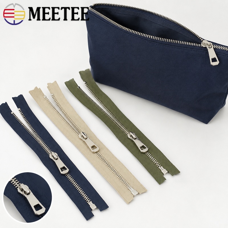 1/2/5Pcs 5# 35-85cm Metal Open - Sewing Front Zipper recension och pris