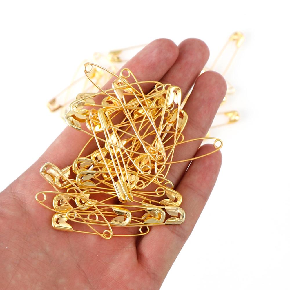 100pcs 22/28/38/45/54mm Silver - Sewing Tas recension och pris
