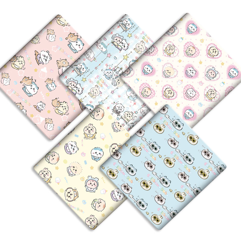 Cartoon fabric 140x50CM cotton - Sewing Textiles recension och pris