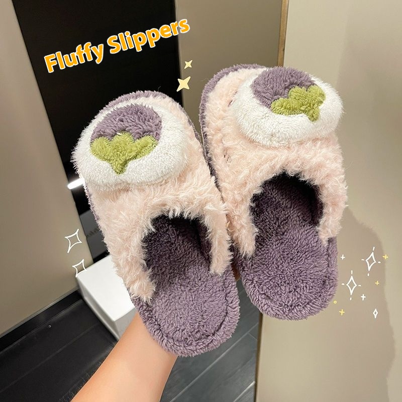 Women fluffy Cotton Slippers W - Sewing House recension och pris