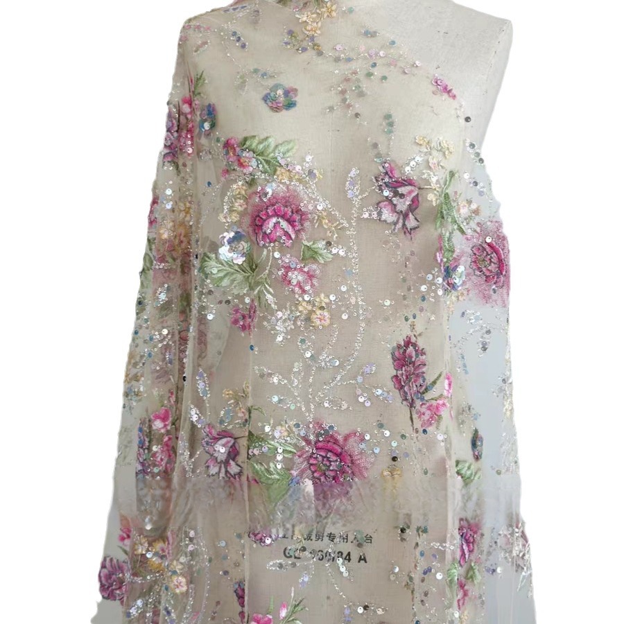 1M 120Cm Wide Luxury Beaded La - Sewing Textiles recension och pris