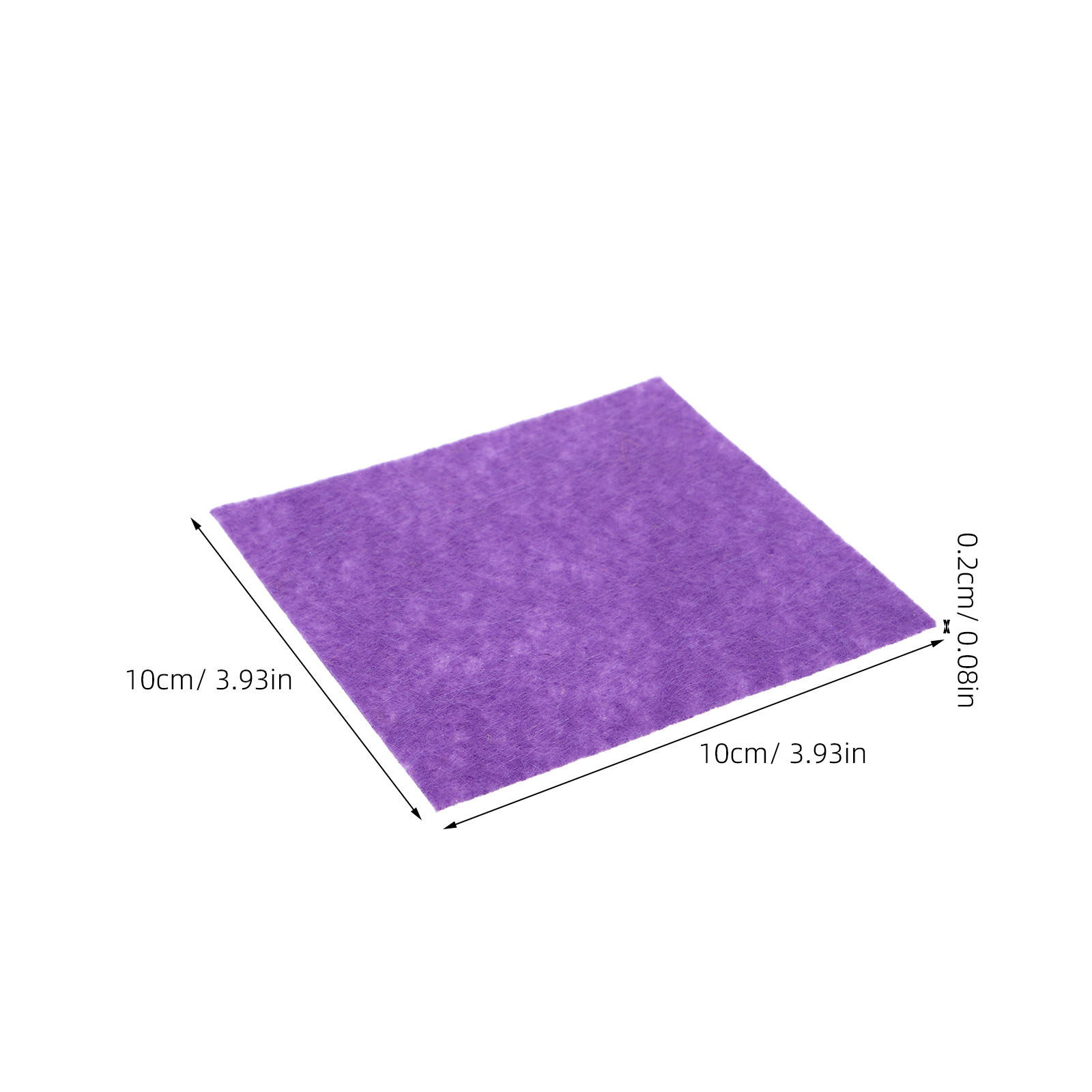 120Pcs Craft Felt Squares 10x1 - Is Sewing Textile Art recension och pris
