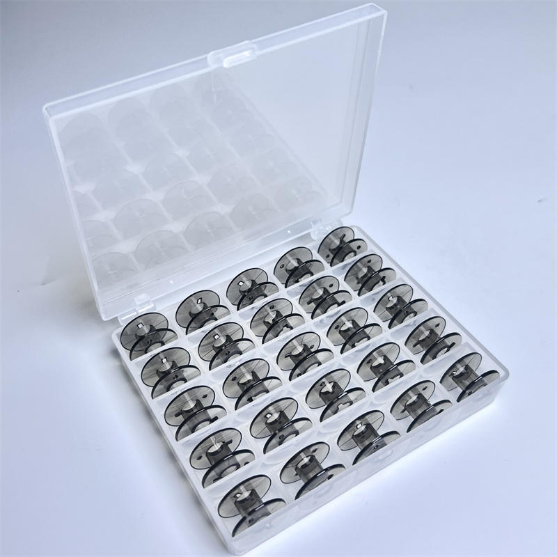 25 Grid Clear Empty Bobbins St - Sewing Tas recension och pris
