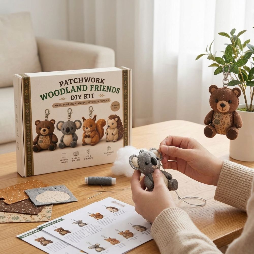 Pre-cut Fabric 3D Felt Sewing  - Textile Sewing Kit recension och pris