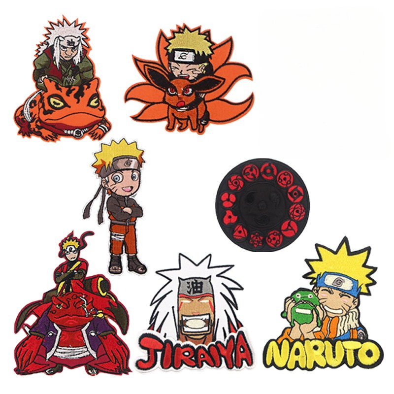Naruto Japanese-style cartoon  - Iron On Patch recension och pris