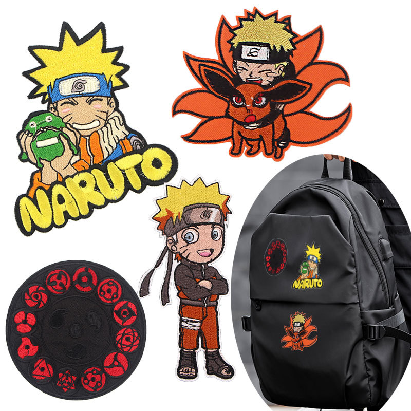 Naruto Japanese-style cartoon  - Iron On Patch recension och pris