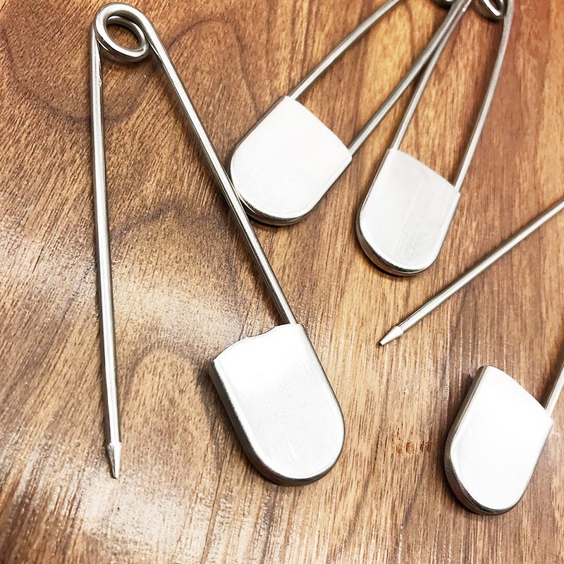 5pcs Large Size Silver Stainle - Sewing Tas recension och pris