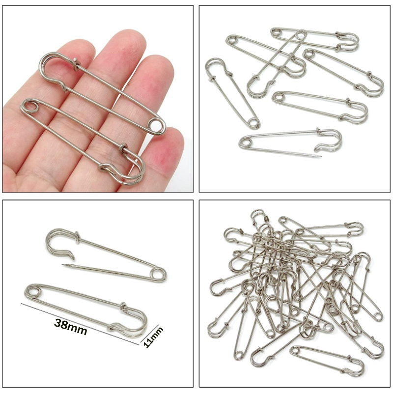 10-100p 22/28/38/45/54mm Silve - Sewing Tas recension och pris