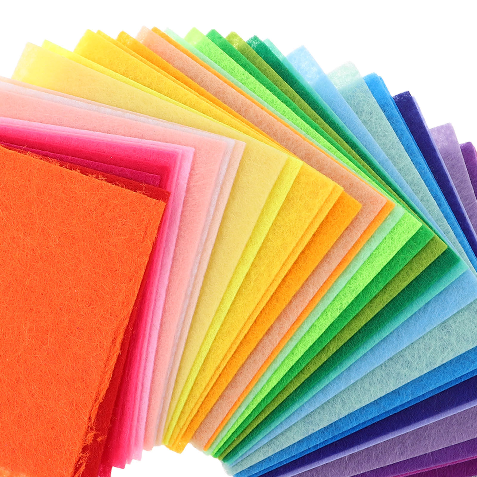120Pcs Assorted Felt Squares 1 - Is Sewing Textile Art recension och pris
